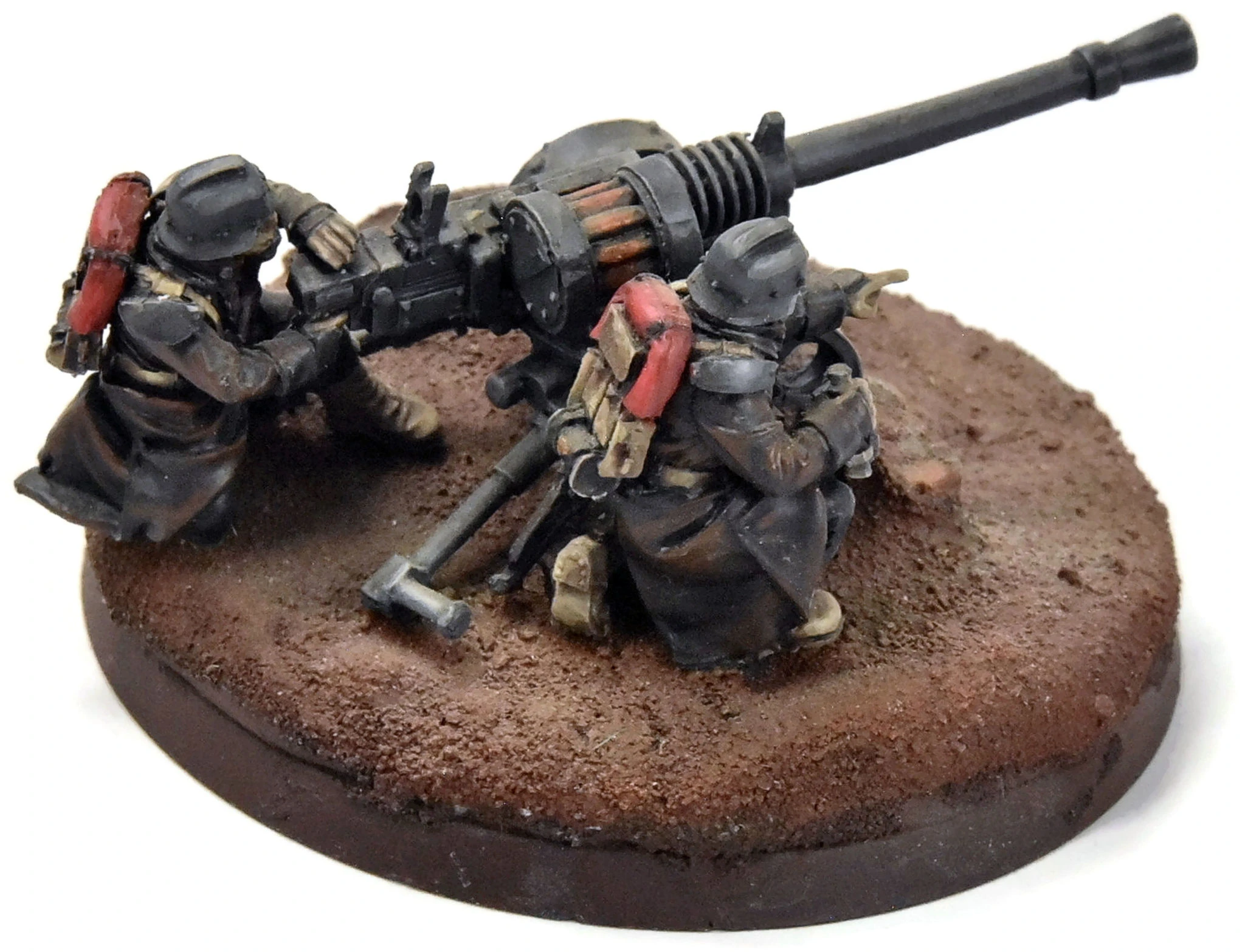 DEATH KORPS OF KRIEG Autocannon Heavy Weapon Team #1 WELL PAINTED FORGE WORLD
