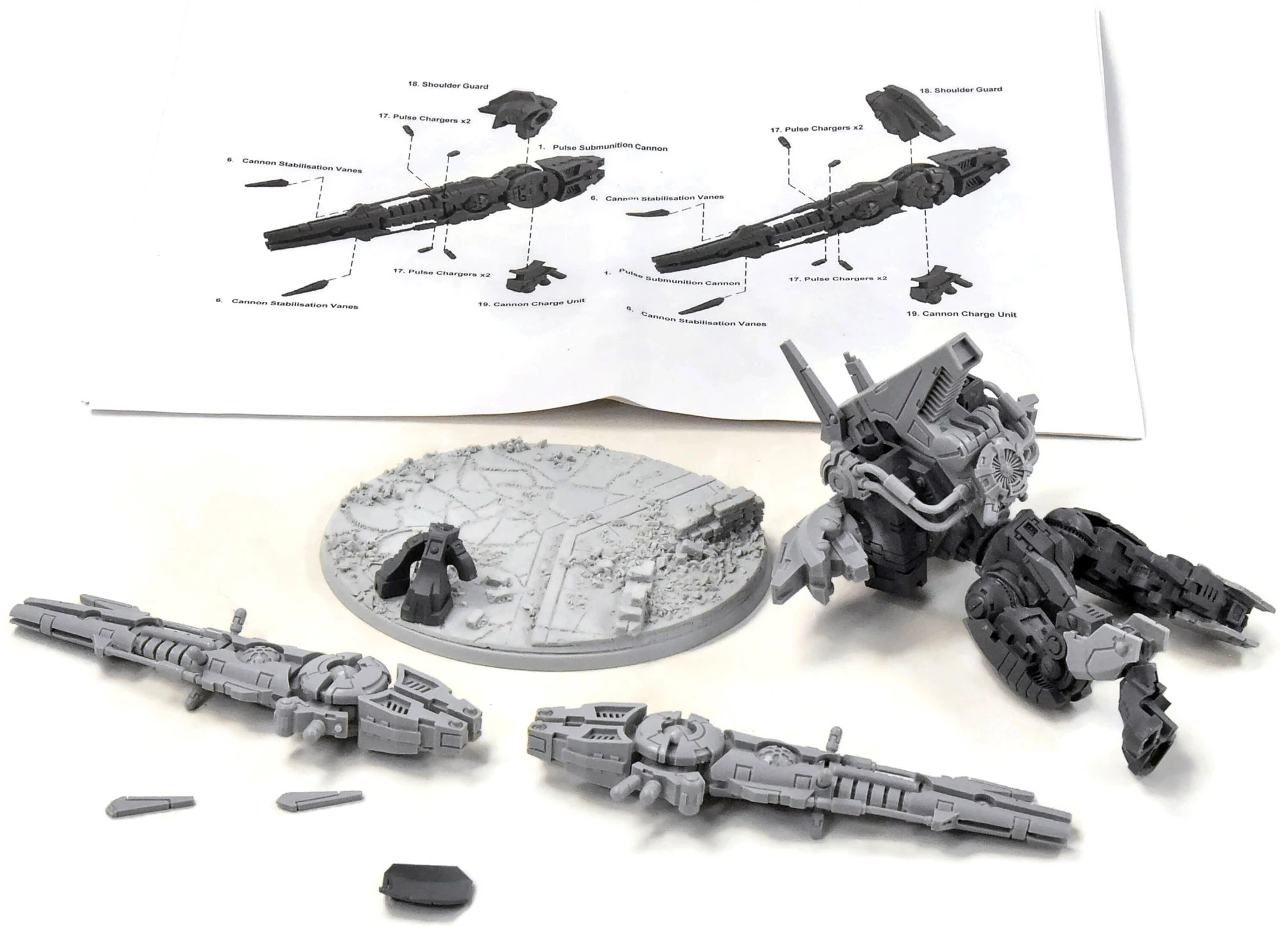 TAU EMPIRE XV107 R Varna Battlesuit #1 Forge World Warhammer 40K - Image 2