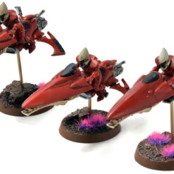 Games Workshop AELDARI 3 Windriders #1 WELL PAINTED Warhammer 40K