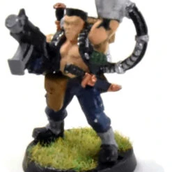Games Workshop ASTRA MILITARUM Catachan Jungle Fighter Commander #1 METAL Warhammer 40K