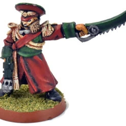 Games Workshop ASTRA MILITARUM Imperial Guard Valhallan Lieutenant #1 WELL PAINTED METAL