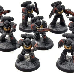 Games Workshop BLOOD ANGELS 10 Death Company Intercessors #1 WELL PAINTED Warhammer 40K