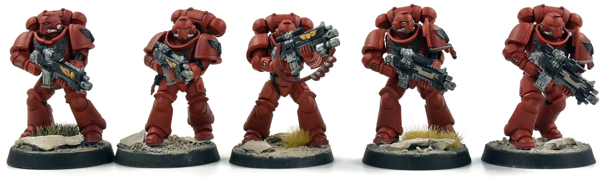 Games Workshop BLOOD ANGELS 10 Primaris Intercessors #1 WELL PAINTED Warhammer 40K - Image 5