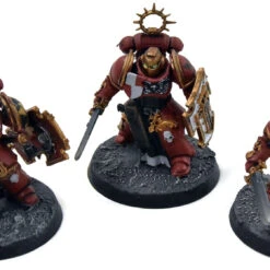 Games Workshop BLOOD ANGELS 3 Bladeguard Veterans #1 WELL PAINTED Warhammer 40K