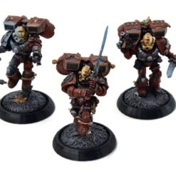 Games Workshop BLOOD ANGELS 5 Assault Squad #1 WELL PAINTED Warhammer 40K