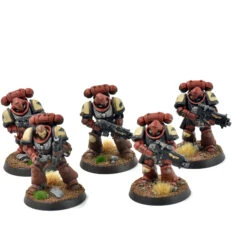 Games Workshop BLOOD ANGELS 5 Intercessors #1 WELL PAINTED Blood Raven Warhammer 40K