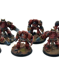 Games Workshop BLOOD ANGELS 6 Terminator Assault Squad #1 WELL PAINTED Warhammer 40K