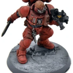 Games Workshop BLOOD ANGELS Lieutenant In Phobos Armour #1 WELL PAINTED Warhammer 40K