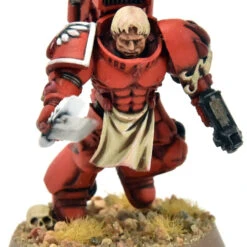 Games Workshop BLOOD ANGELS Lieutenant With Jump Pack #1 PRO PAINTED Warhammer 40K