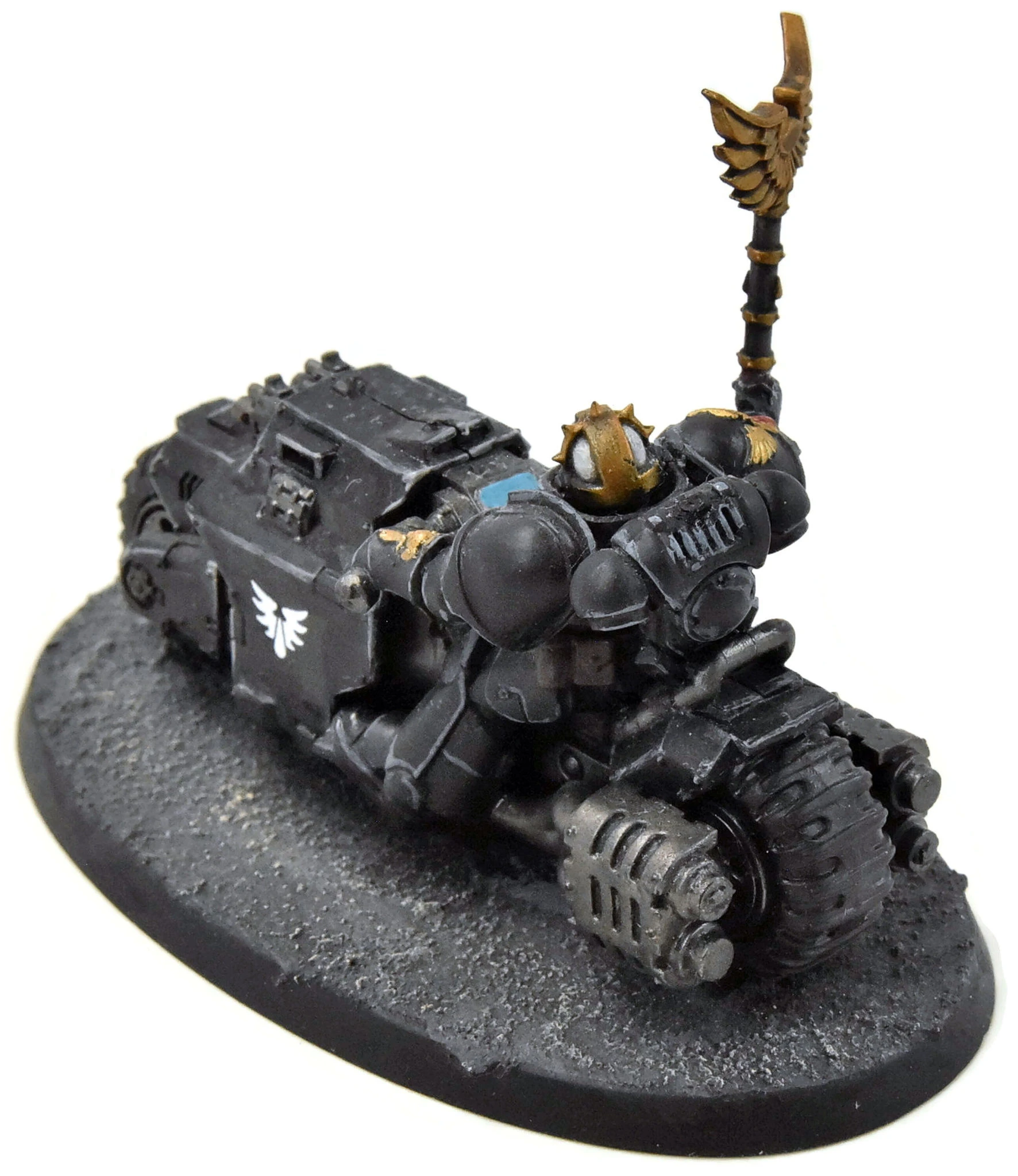 Games Workshop BLOOD ANGELS Primaris Chaplain On Bike #1 WELL PAINTED Warhammer 40K - Image 2