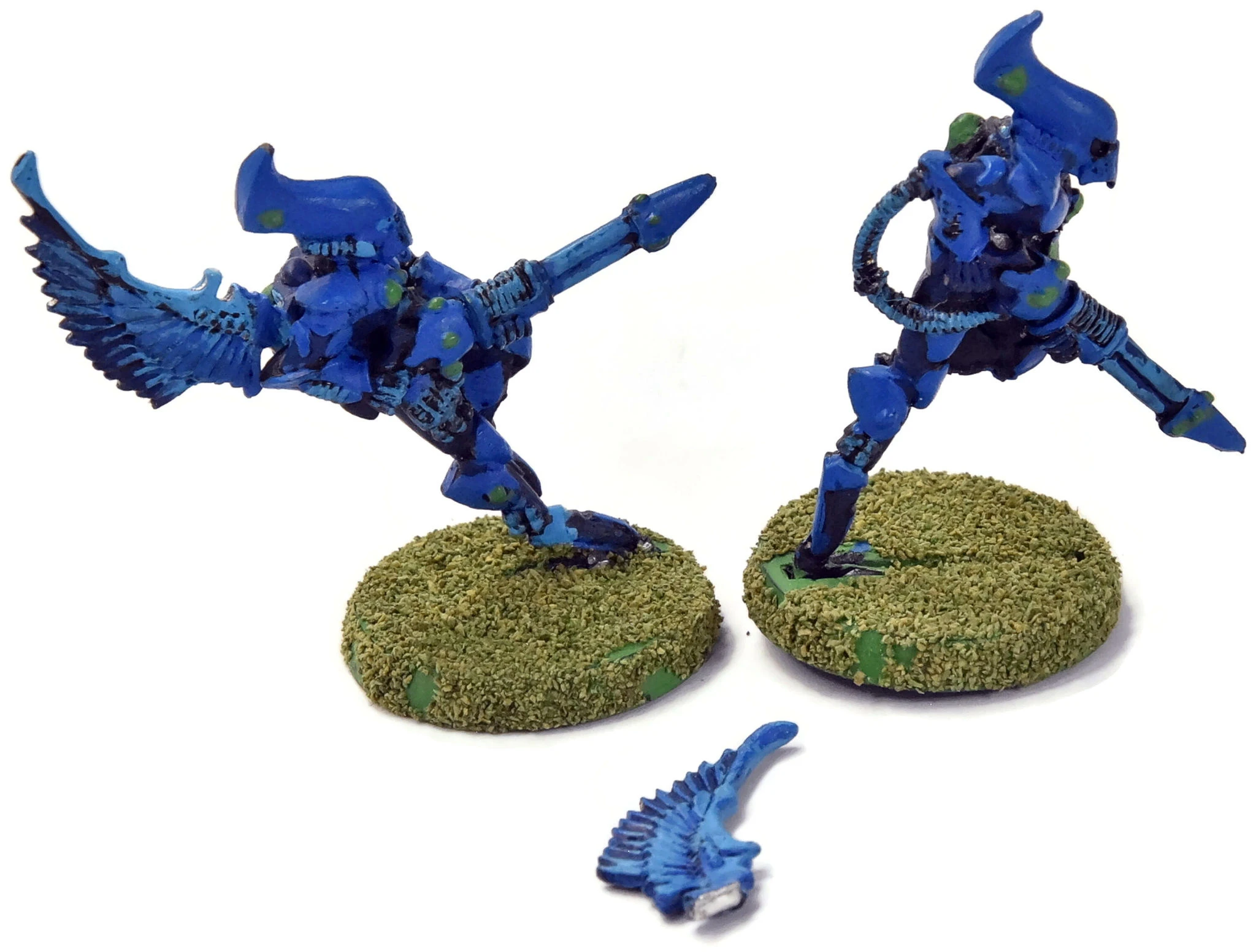 Games Workshop CRAFTWORLDS 2 Swooping Hawks #1 METAL Missing Pair Of Wings Warhammer 40K - Image 2
