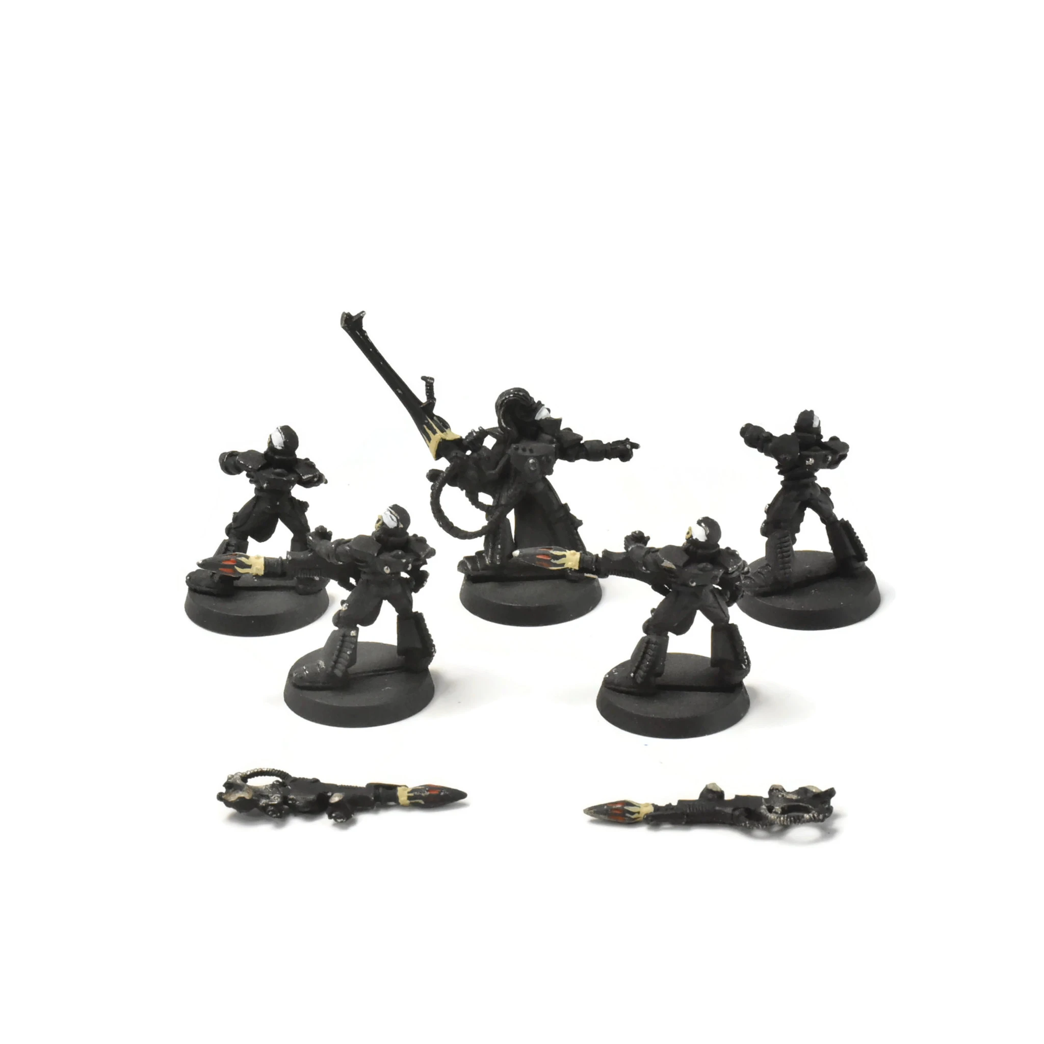 Games Workshop CRAFTWORLDS 4 Dark Reapers With Exarch #1 METAL Warhammer 40K - Image 2