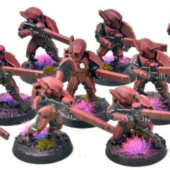 Games Workshop TAU EMPIRE 10 Fire Warriors #1 WELL PAINTED Warhammer 40K