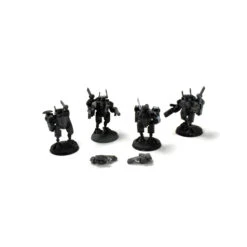 Games Workshop TAU EMPIRE 4 XV8 Crisis Battlesuits #1 Some Broken Warhammer 40K