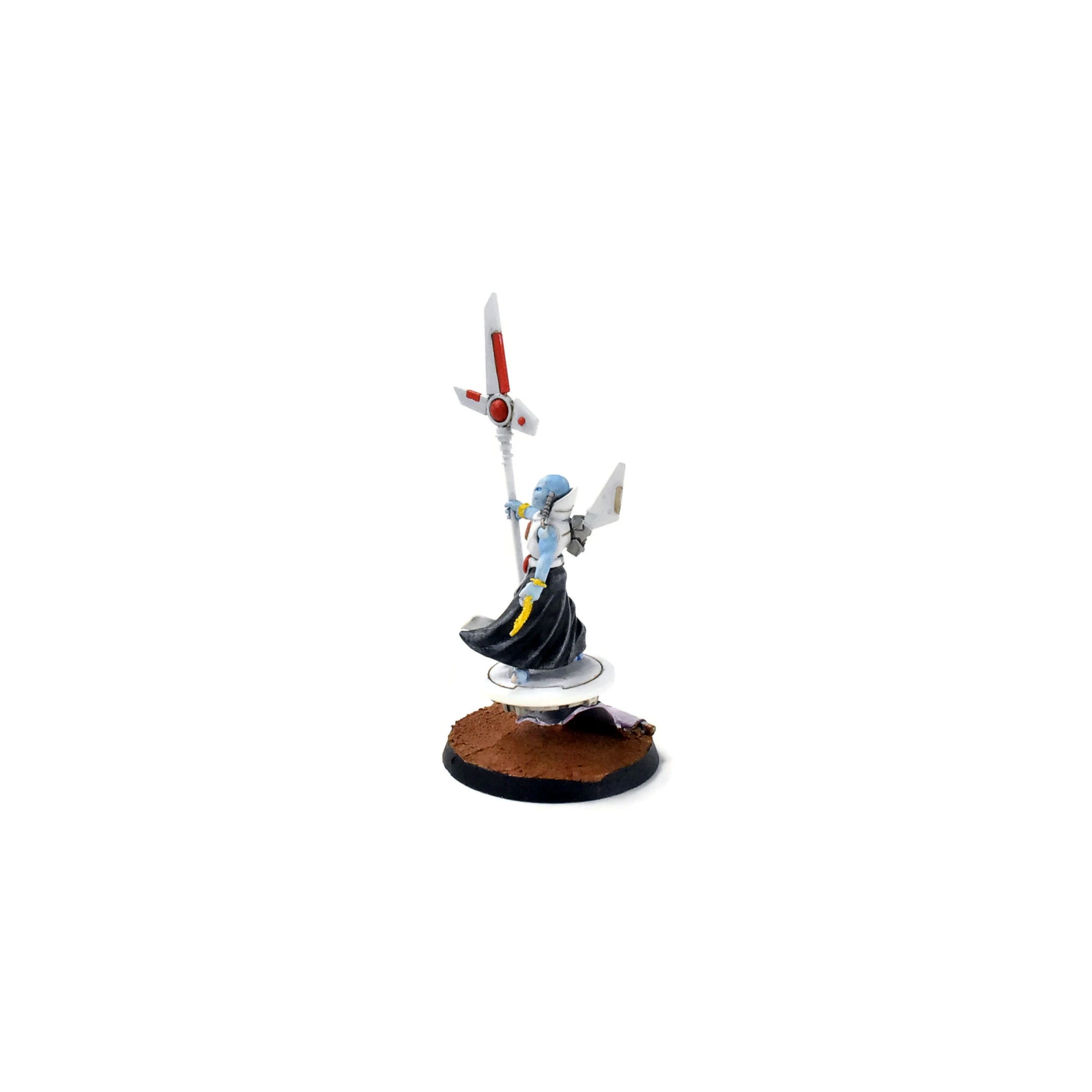 Games Workshop TAU EMPIRE Ethereal On Disk #1 WELL PAINTED Warhammer 40K - Image 2