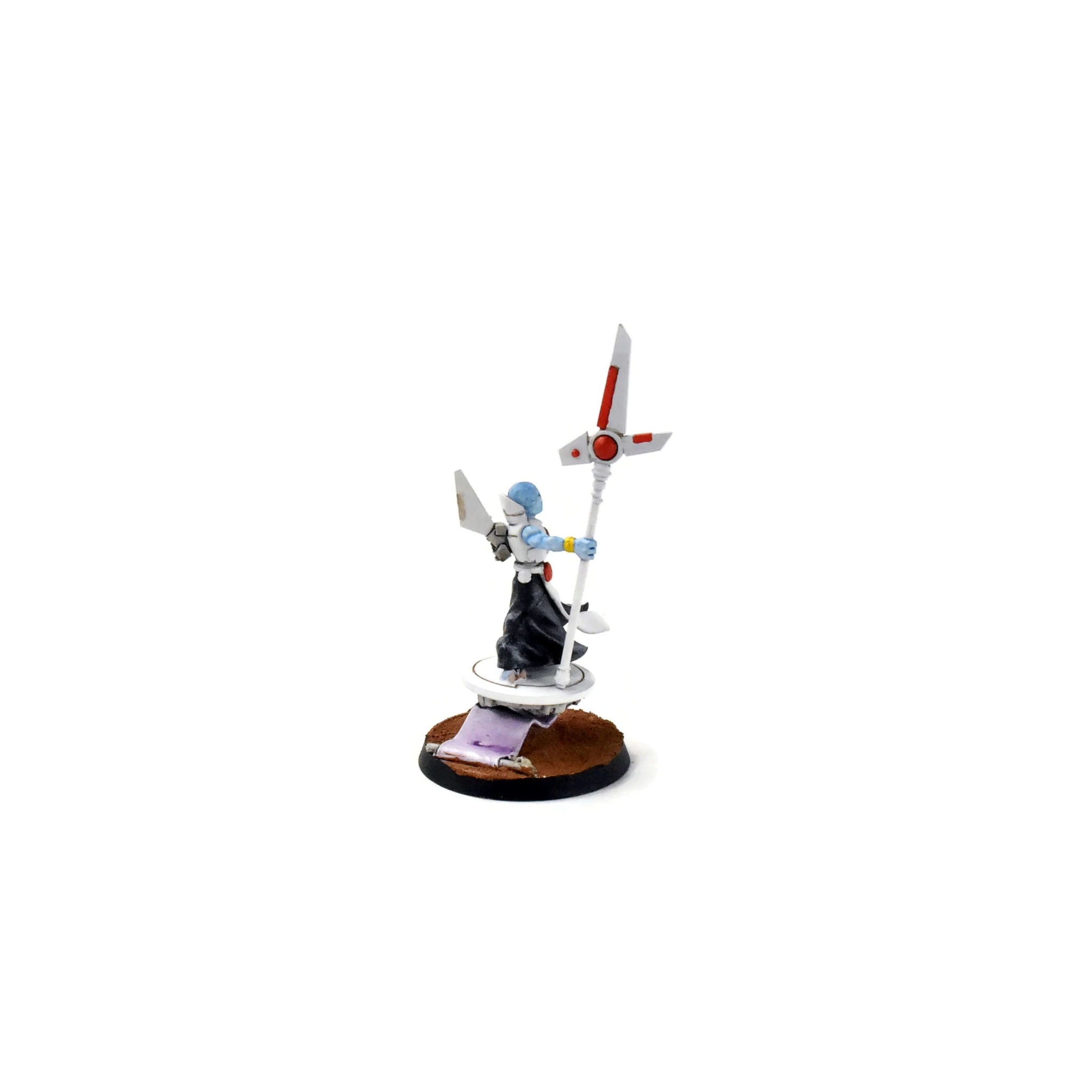 Games Workshop TAU EMPIRE Ethereal On Disk #1 WELL PAINTED Warhammer 40K - Image 4