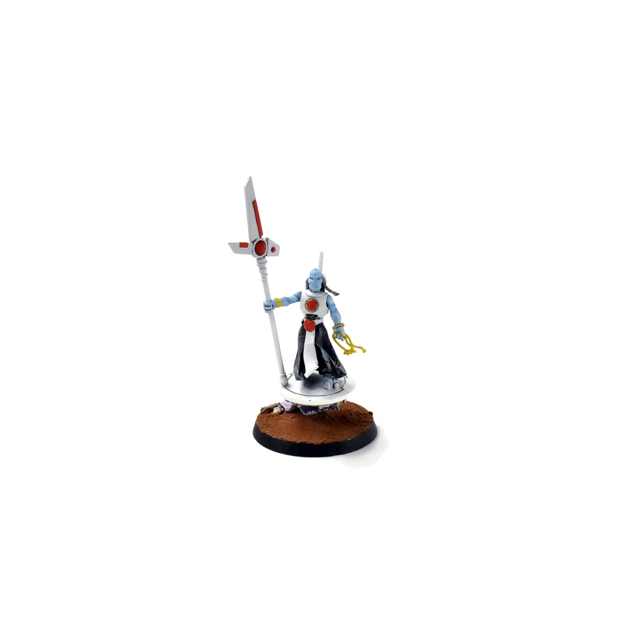 Games Workshop TAU EMPIRE Ethereal On Disk #1 WELL PAINTED Warhammer 40K